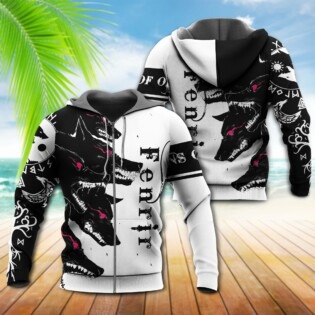 Viking Blood Fenrir Cool - Hoodie - Owl Ohh - Owl Ohh