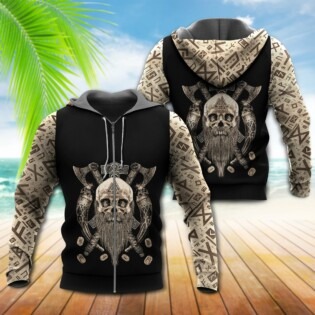 Viking Blood Skull So Cool - Hoodie - Owl Ohh - Owl Ohh