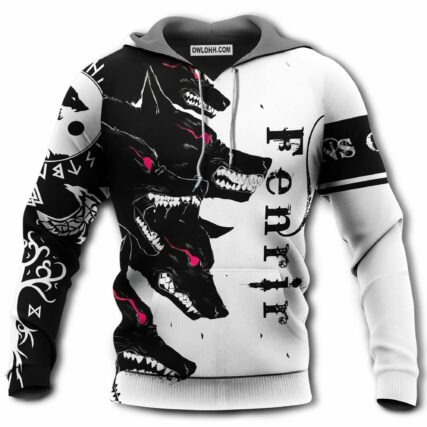 Viking Blood With Red Eyes - Hoodie - Owl Ohh - Owl Ohh