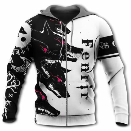 Viking Blood With Red Eyes - Hoodie - Owl Ohh - Owl Ohh