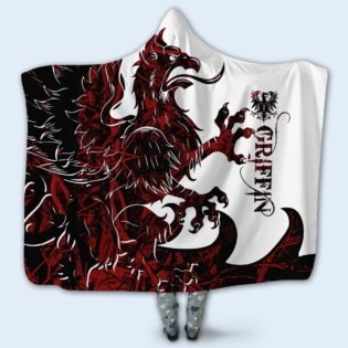 Viking Griffin Legend Red And White Cool Style - Hoodie Blanket - Owl Ohh - Owl Ohh