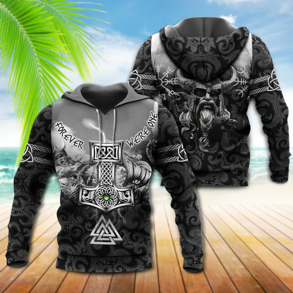 Viking Hammer Of Thor - Hoodie - Owl Ohh - Owl Ohh