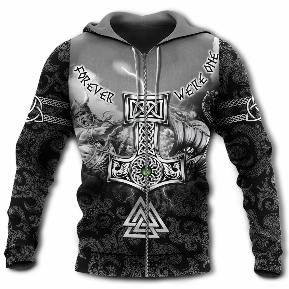 Viking Hammer Of Thor - Hoodie - Owl Ohh - Owl Ohh