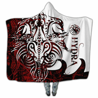 Viking Hydra Legend Red And White Cool Style - Hoodie Blanket - Owl Ohh - Owl Ohh