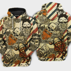 Viking My Rules - Hoodie - HOOD08NVC160921