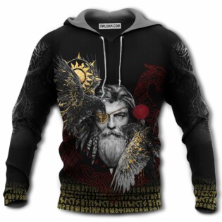 Viking Odin's Raven So Amazing - Hoodie - Owl Ohh - Owl Ohh