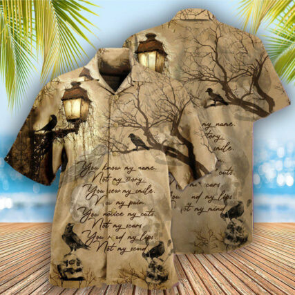 Viking Raven You Know My Name Not My Story - Hawaiian Shirt - Owl Ohh - Owl Ohh