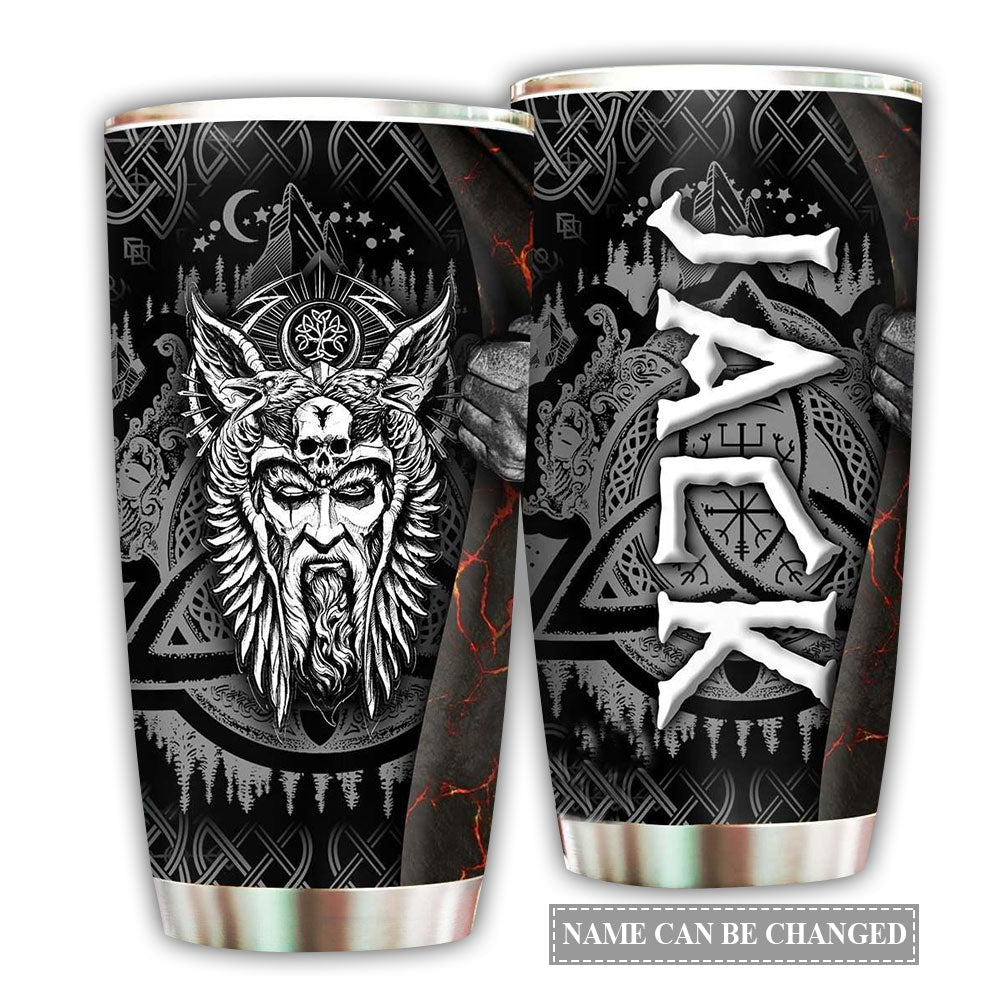 Viking Cool Sign Blood Personalized - Tumbler - Owl Ohh - Owl Ohh