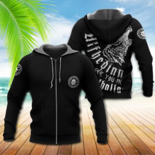 Viking Ulfhedinn See You In Valhalla Viking - Hoodie - Owl Ohh - Owl Ohh