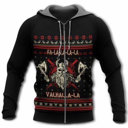 Viking Valhalla Super Man Amazing With Red Style - Hoodie - Owl Ohh - Owl Ohh