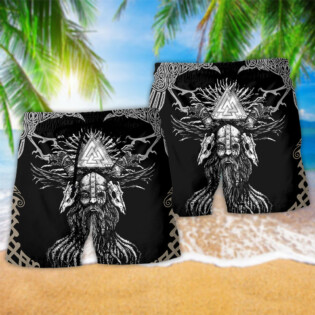 Viking Victory Dark Life Style - Beach Short - Owl Ohh - Owl Ohh
