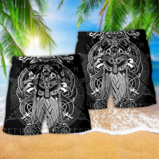 Viking Warrior Blood So Amazing Viking - Beach Short - Owl Ohh - Owl Ohh