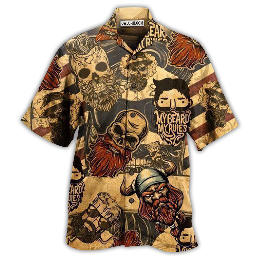 Viking Warrior Life Style - Hawaiian Shirt - Owl Ohh - Owl Ohh