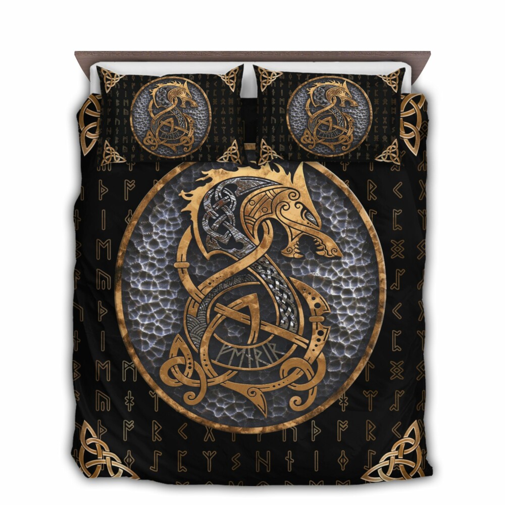 Viking Warrior Vintage Style - Bedding Cover - Owl Ohh - Owl Ohh