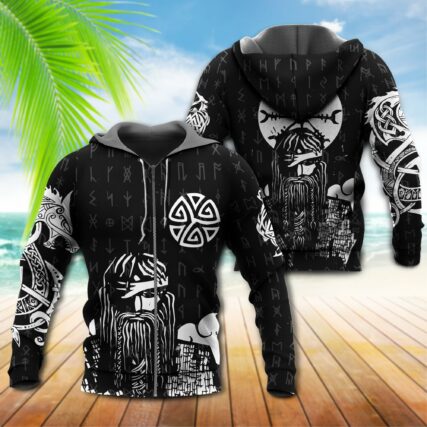 Viking Warrior So Strong - Hoodie - Owl Ohh - Owl Ohh