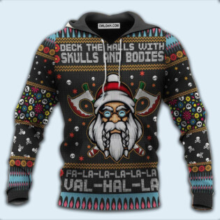 Viking Merry Xmas Valhalla - Hoodie - Owl Ohh - Owl Ohh