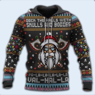 Viking Merry Xmas Valhalla - Hoodie - Owl Ohh - Owl Ohh