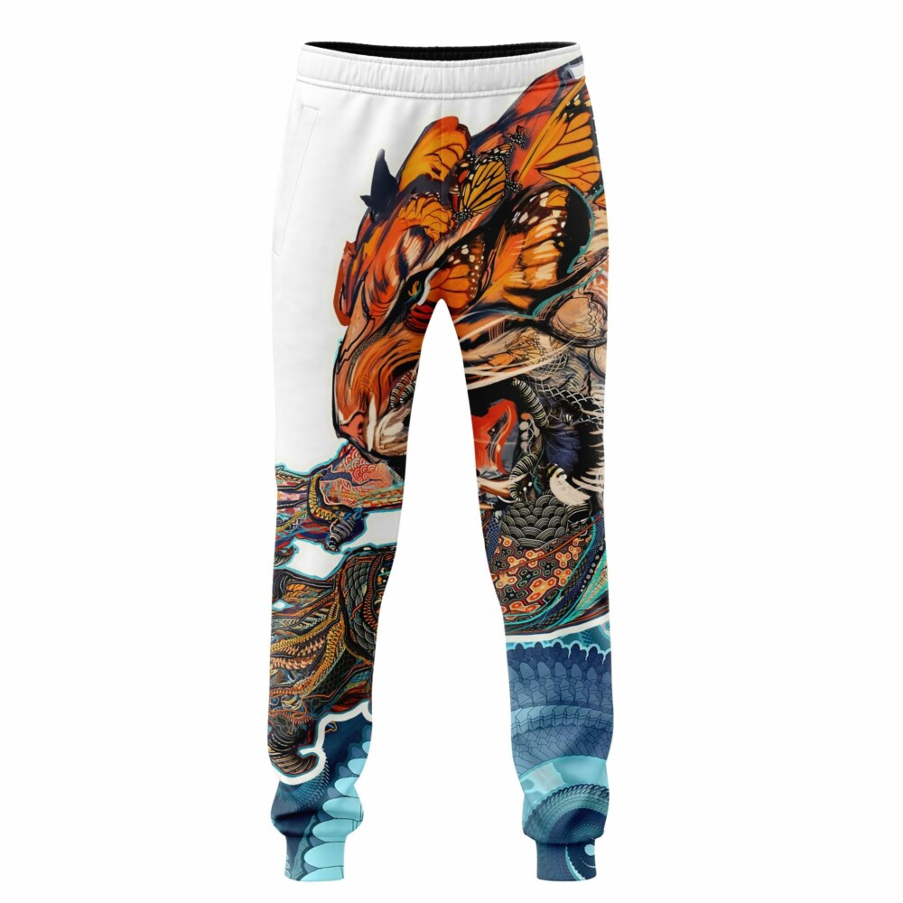 Japanese Art 3D All Over Printed Combo Hoodie + Sweatpant - HOOD01FNN071221