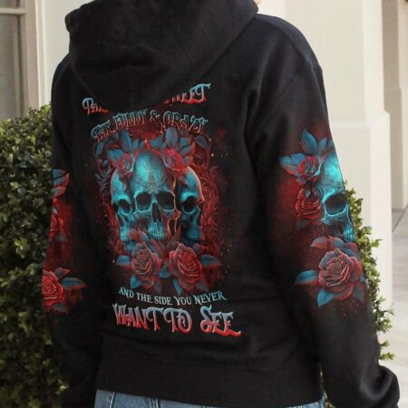 I HAVE 3 SIDES SKULL ROSES ALL OVER PRINT - TLTR2404232