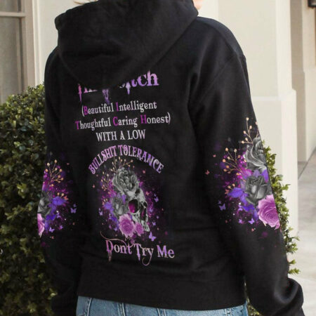 I'M A B DON'T TRY ME ALL OVER PRINT - YHDU0604234