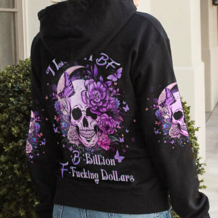 I NEED A BF A SKULL BUTTERFLY ALL OVER PRINT - YHDU1904232