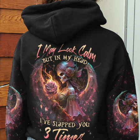 I MAY LOOK CALM REAPER ALL OVER PRINT - YHLN0704231
