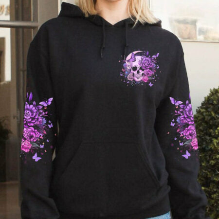 I NEED A BF A SKULL BUTTERFLY ALL OVER PRINT - YHDU1904232