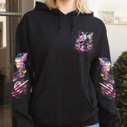 DON'T LIKE MY ATTITUDE SKULL ALL OVER PRINT - YHDU1303233