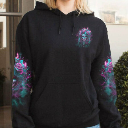 I AM THE STORM SUGAR SKULL GIRL ALL OVER PRINT - YHDU1404233