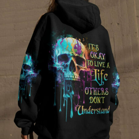 IT'S OKAY TO LIVE A LIFE ALL OVER PRINT - YHHG1904232