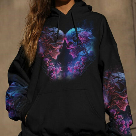 DON'T TRY TO FIGURE ME OUT SKELETON ROSE ALL OVER PRINT - TLNO1104232