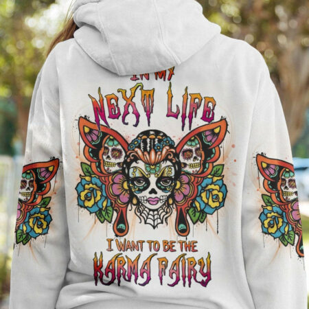 KARMA FAIRY SUGAR SKULL ALL OVER PRINT - YHDU1804232
