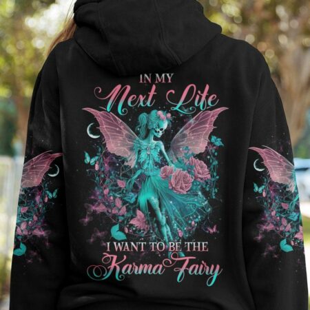 KARMA FAIRY SKULL SKELETON ROSE ALL OVER PRINT - YHHG2303233