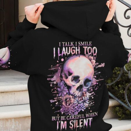 I TALK I SMILE I LAUGH SKULL ALL OVER PRINT - YHHG3003233
