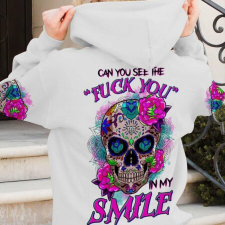 CAN YOU SEE THE F YOU SUGAR SKULL ALL OVER PRINT - TLTR2903234