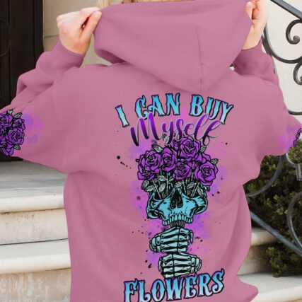 I CAN BUY MYSELF FLOWERS ROSE SKULL ALL OVER PRINT - TLTR2303232
