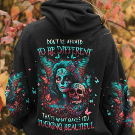 DON'T BE AFRAID TO BE DIFFERENT ALL OVER PRINT - YHDU1204232