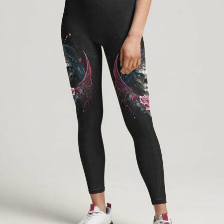 KARMA FAIRY SKULL ROSE ALL OVER PRINT - YHHG0603232