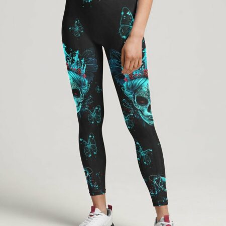 I'M THE F QUEEN SUGAR SKULL ALL OVER PRINT - TLTW3003234