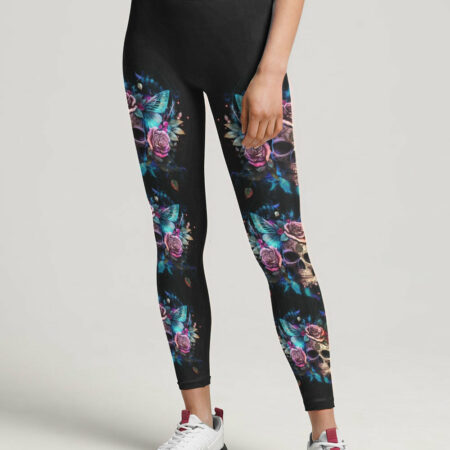 KARMA FAIRY SKULL ROSE ALL OVER PRINT - YHHG0604231