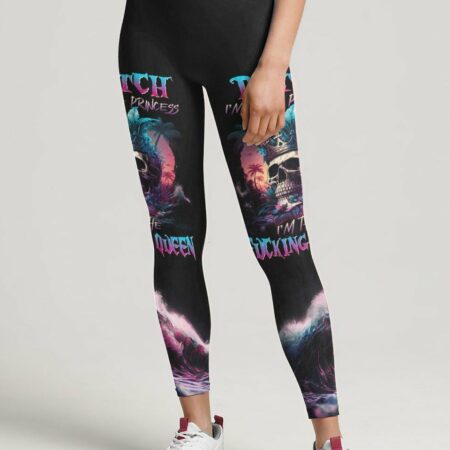 I'M THE F QUEEN SKULL BEACH ALL OVER PRINT - TLNZ2504231