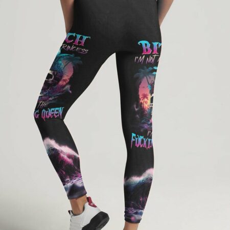 I'M THE F QUEEN SKULL BEACH ALL OVER PRINT - TLNZ2504231