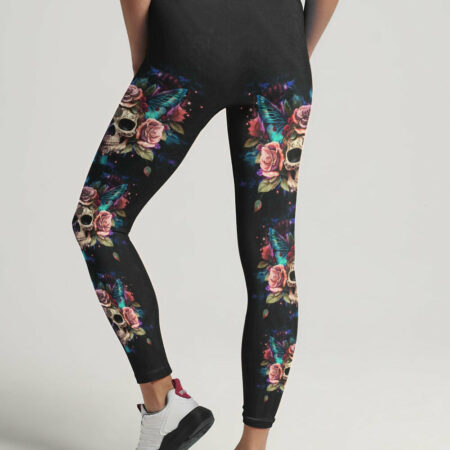 KARMA FAIRY SKULL ROSE ALL OVER PRINT - YHHG0604231