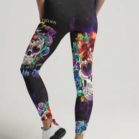IF YOU THINK I'M CRAZY NOW ROSE SKULL ALL OVER PRINT - TLTW2504232