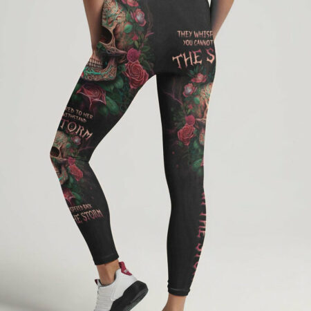 I AM THE STORM SKULL ROSE ALL OVER PRINT - YHDU1704231