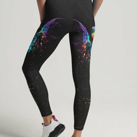 KARMA FAIRY SKELETON WINGS NEON ALL OVER PRINT - TLNT2004233