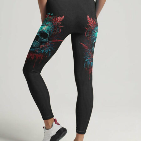 I AM A SWEET GIRL BUT IF YOU PISS ME OFF FLORAL SKULL ALL OVER PRINT - TLNT1104233