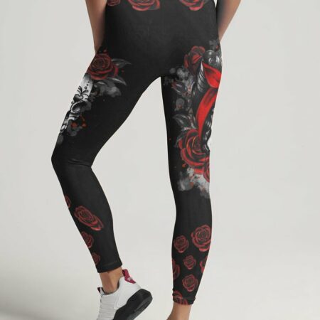 JUST A WOMAN WHO LOVES SKULLS AND HAS TATTOOS ALL OVER PRINT - TLTR0103231