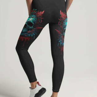 I AM A SWEET GIRL BUT IF YOU PISS ME OFF FLORAL SKULL ALL OVER PRINT - TLNT1104233