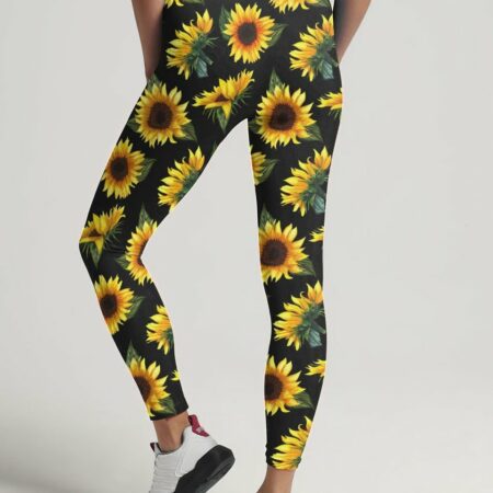 I'M A B DON'T TRY ME SUNFLOWER ALL OVER PRINT - TLNO2002234